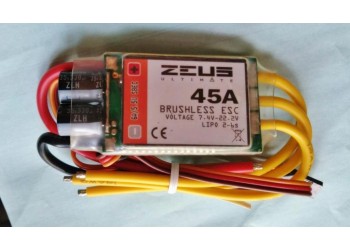 ZEUS 45A Lipo 2-6S Brushless Speed Controller ESC For Warp 360 