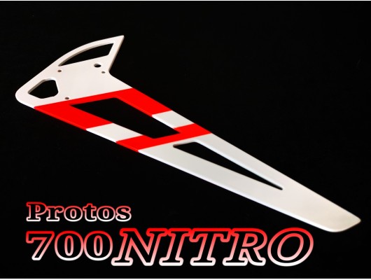 3Pro Neon Vertical Fins For Protos 700 Nitro