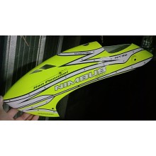 Custom MaskPro Airbrush Fiberglass Canopy For XL Power NIMBUS 550 NITRO