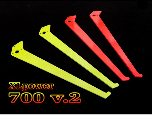 3Pro Neon Vertical Fins For XLPower700 v.2