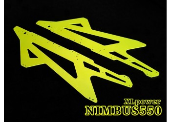 Neon Lower Side Frames For For Nimbus 550  #2 pcs