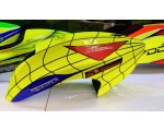 Custom MaskPro Airbrush Fiberglass Canopy For XL Power 520 -550   /w magnets  (New shape)