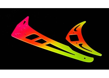 3Pro Neon Fusion Vertical/Horizontal Fins For Trex 500