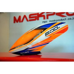 Custom MaskPro Airbrush Fiberglass Canopy For ALIGN TREX 600e  Pro
