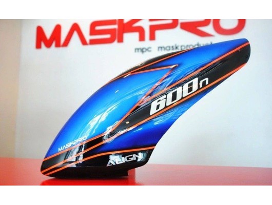MaskPro Airbrush Fiberglass Canopy For ALIGN TREX 600N DFC
