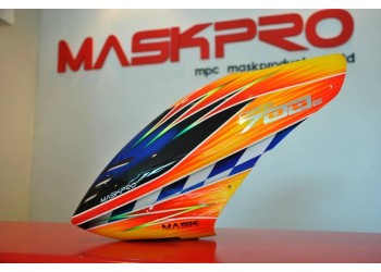 MaskPro Airbrush Fiberglass Canopy For ALIGN TREX 700E DFC