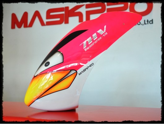 Custom MaskPro Signature Airbrush Fiberglass Canopy Compass 7HV