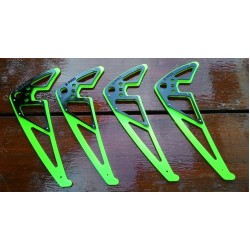 3Pro Neon Balck/Green Vertical Fins For KDS Agile 7.2 