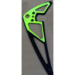 3Pro Neon Yellow/Green Vertical Fins For KDS Agile 7.2 