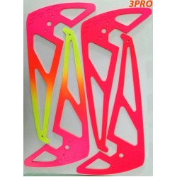 3Pro Neon Pink  Vertical Fins For KDS Agile 5.5