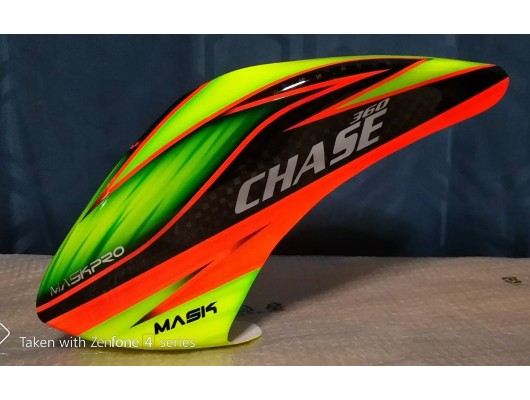 MaskPro Airbrush Fiberglass Canopy For KDS Chase 360