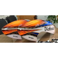Custom MaskPro Airbrush Fiberglass Canopy For Diabolo 600 - 700