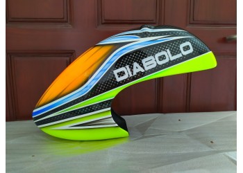 MaskPro Airbrush Fiberglass Canopy For DIABOLO 600 - 700