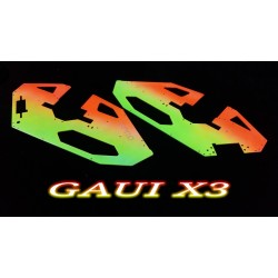 3Pro Neon Frame & Fins  For Gaui X3