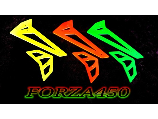 3Pro Neon Fins  For ForZa 450
