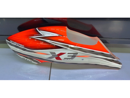 MaskPro Airbrush Fiberglass Canopy For Gaui X3L