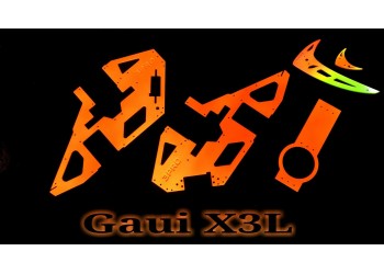 3Pro Neon Frame & Fins  For Gaui X3L