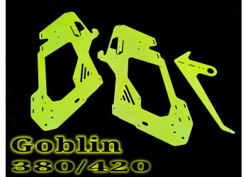 3Pro Neon Frame & Fins For Goblin 380/420 