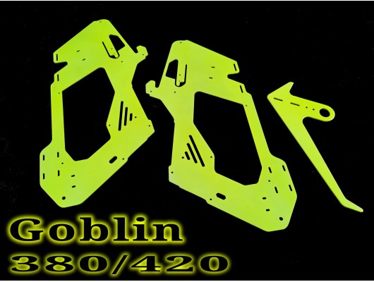 3Pro Neon Frame & Fins For Goblin 380/420 