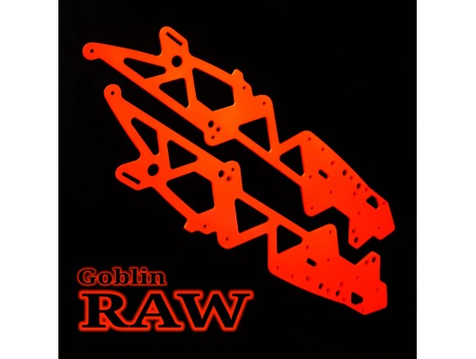 Neon Upper Main Frames For Goblin 700 RAW  #2 pcs