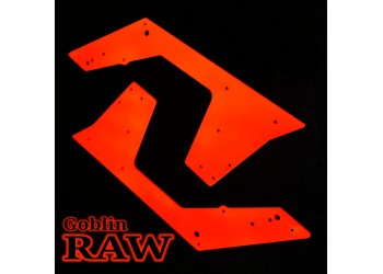 Neon Lower Side Frames For Goblin 580 RAW  #2 pcs