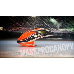 Custom MaskPro Airbrush Fiberglass Canopy OMPHOBBY M2