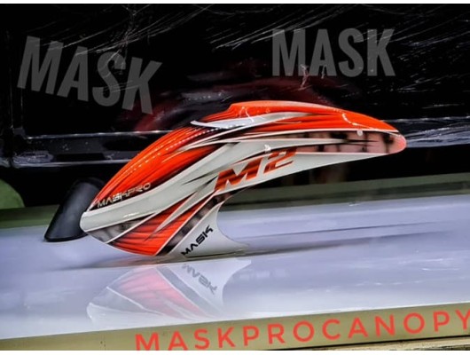 MaskPro Airbrush Fiberglass Canopy For OMPHOBBY M2