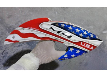 Custom  MaskPro Airbrush Fiberglass Canopy OMPHOBBY M4