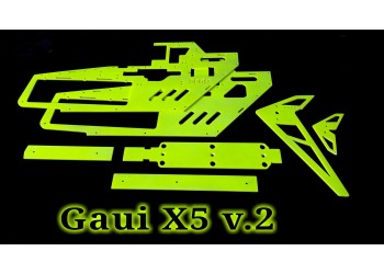 3Pro Neon Frame & Fins  For Gaui X5 v.2 