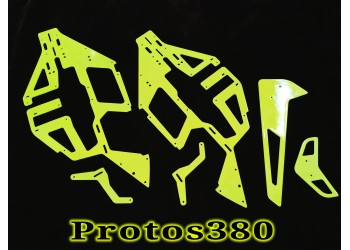 3Pro Neon Frame & Fins  For Protos 380