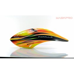 Custom MaskPro Signature Airbrush Fiberglass Canopy GAUI X7 Formula