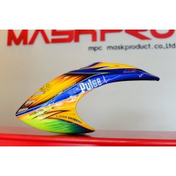 Custom  MaskPro Signature Airbrush Fiberglass Canopy Mikado Logo 800 Xxtreme