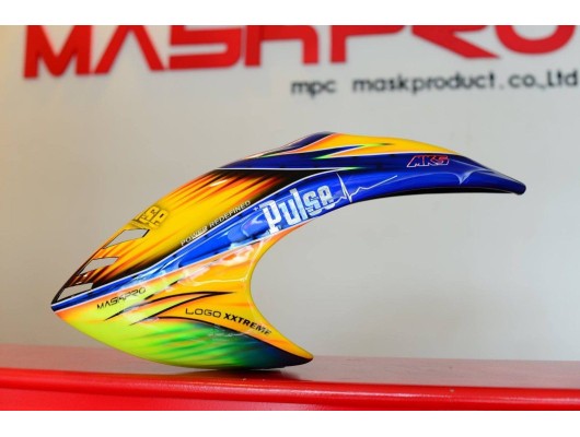 MaskPro Airbrush Fiberglass Canopy Mikado LOGO 800 Xxtreme 