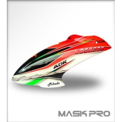 Custom MaskPro Airbrush Fiberglass Canopy For Mikado logo 550SX